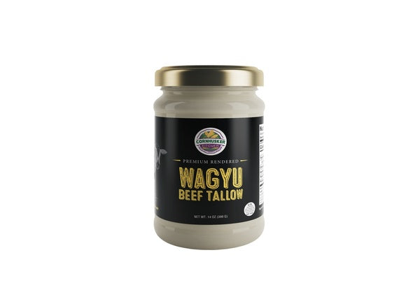 6-PACK OF Lard Pure Gourmet Premium Rendered Wagyu Beef Tallow 14 oz