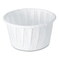 5000-PACK OF Container Paper SOLO ProPlanet 1.25 oz. White Seal Paper Portion Cups - Perfect for Dipping and Serving (250 Cups per Bag, 20 Bags per Carton)