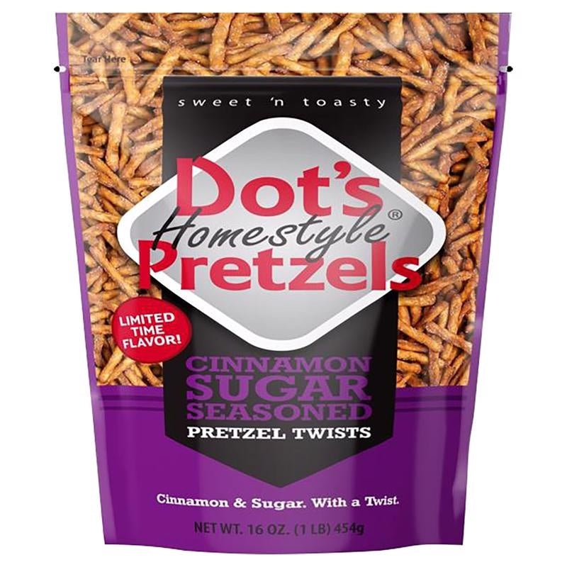 10-PACK OF PRETZEL CINNAMON CINNAMON SUGAR