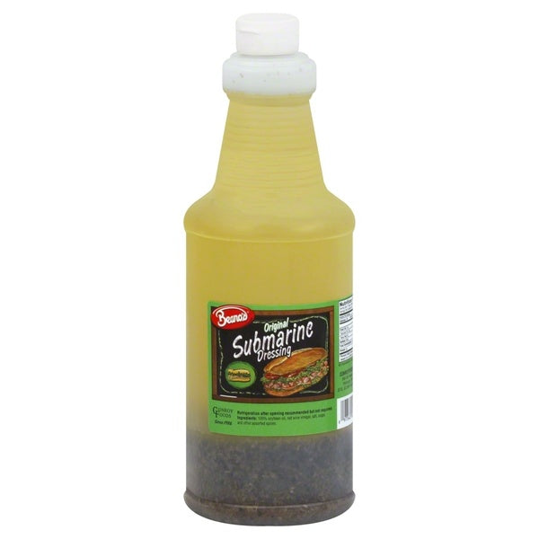 4-PACK OF DRESSING SUBMARINE ORIGINAL 32 OUNCE - CASE OF 4
