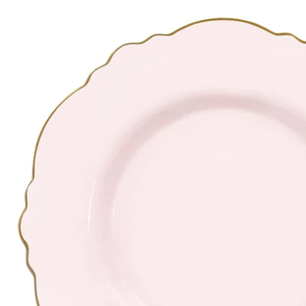 12-PACK OF Plate Appetizer 7.5" Pink Blossom