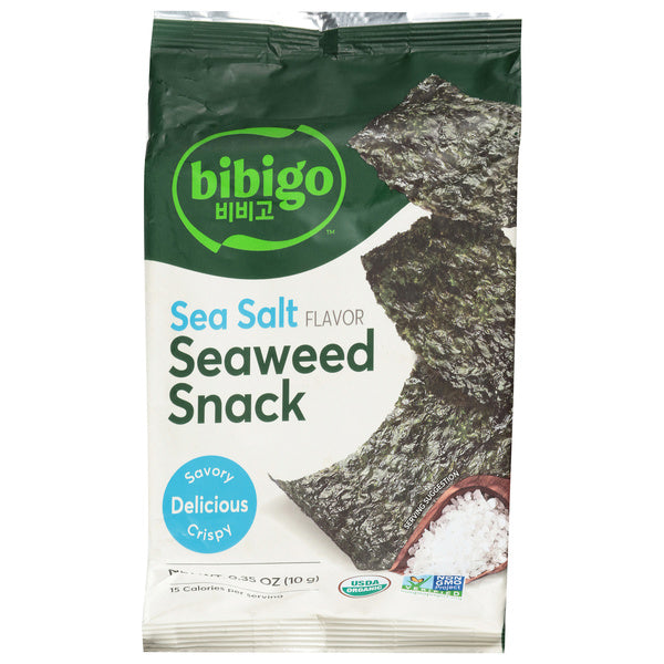 12-PACK OF SEAWEED DRIED SEA SALT FLAVOR