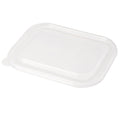 400-PACK OF CONTAINER TAKEOUT World Centric Compostable PLA Lids for 8 x 6" Fiber Trays | 400 count