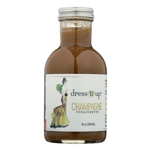 6-PACK OF Dressing Vinaigrette Champagne Dress It Up Dressing 10 oz
