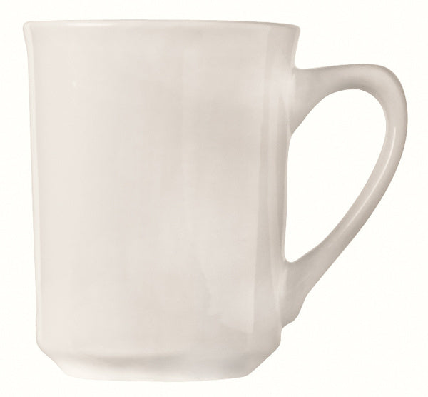 8.5 OZ-PACK OF MUG COFFEE TALL BRT WHT