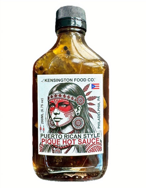 12-PACK OF Sauce Pepper, Habanero Puerto Rican Style Pique Hot, Kensington Food Company