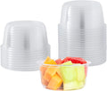500-PACK OF Container Plastic Karat [500 Pack - 12oz] Deli Containers, Recyclable PET Food Containers, Plastic Deli Cups (117 mm)