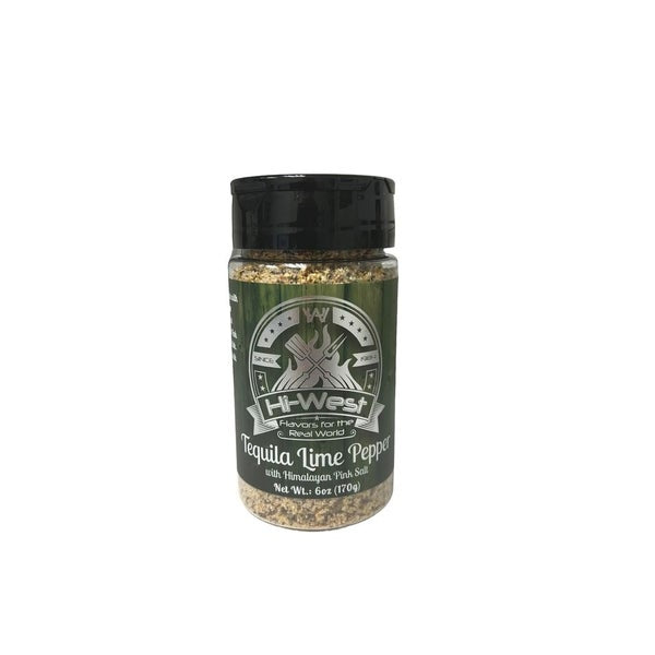 6-PACK OF Seasoning Tequila Lime Pepper, Hi West Foods