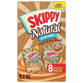 64-PACK OF Natural Creamy Peanut Butter Skippy, 8 - 8 - 1.15 OZ