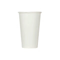 1000-PACK OF Cup Paper Karat C-KCP16W 16 oz Double Poly Paper Cold Cups - Premium Quality White Cups (1000 Count Carton)