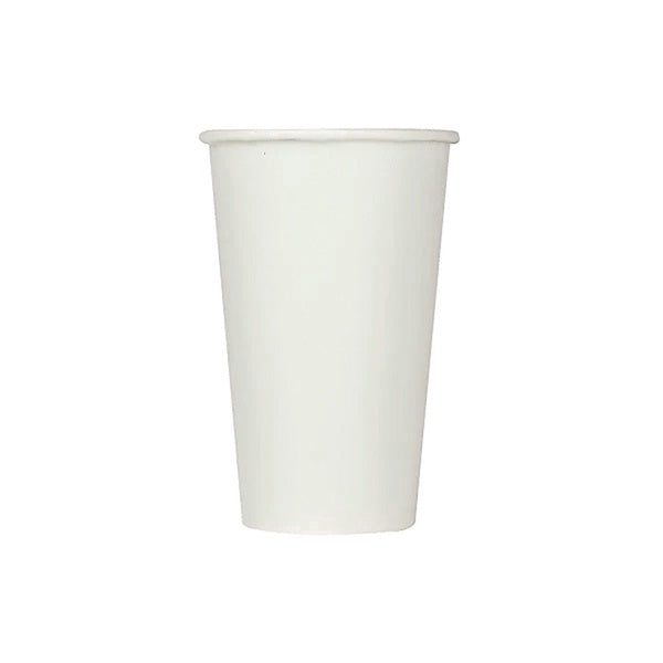 1000-PACK OF Cup Paper Karat C-KCP16W 16 oz Double Poly Paper Cold Cups - Premium Quality White Cups (1000 Count Carton)