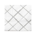 24-PACK OF Napkin Cocktail w/ Diamond Design