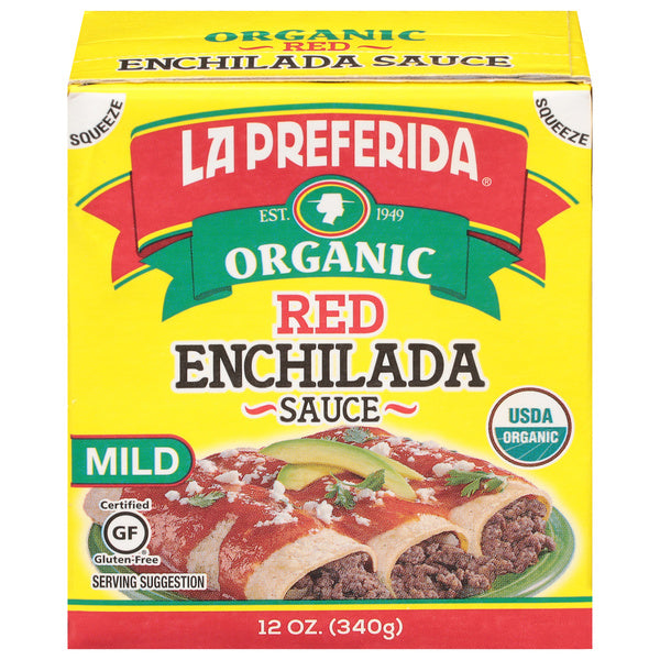 10-PACK OF SAUCE ENCHILADA MILD, GLUTEN-FREE, VEGAN FRIENDLY CASE OF 10