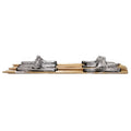 14"-PACK OF FLOOR SQUEEGEE W/WOOD HANDLE