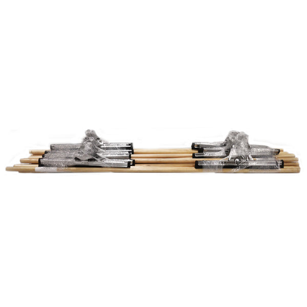 14"-PACK OF FLOOR SQUEEGEE W/WOOD HANDLE