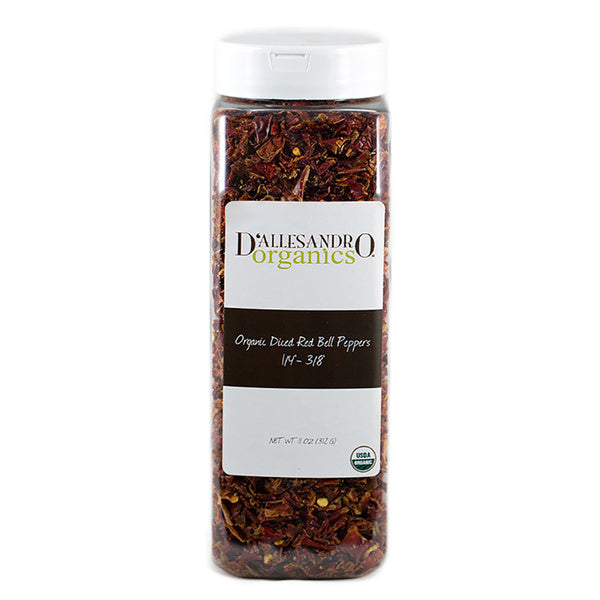 1-PACK OF PEPPER RED BELL DICED 1/4-3/8