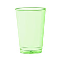 10-PACK OF Cup Plastic 12 oz. Green Disposable