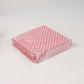 5000-PACK OF Food Wrap WG01008 Red Check Grease-Resistant Food Wrap - 12x12 Inches (5000 Sheets per Carton) for Mess-Free Food Storage