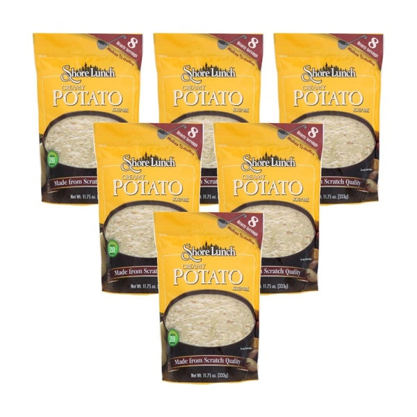 6-PACK OF Soup Creamy Potato Mix Shore Lunch 11.75 oz