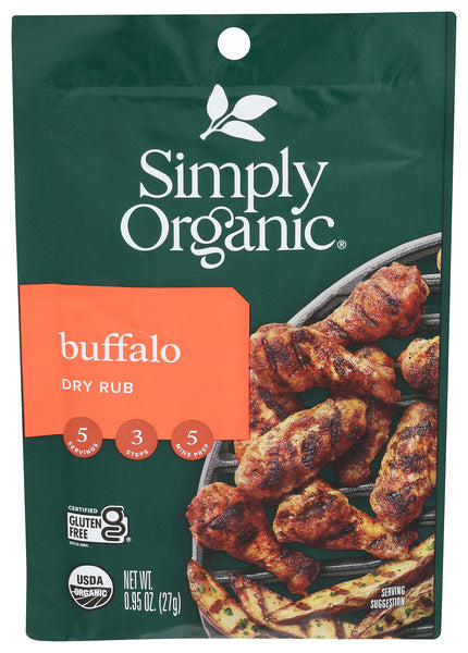 12-PACK OF SEASONING RUB BUFFALO DRY RUB 0.95 OUNCE - CASE OF 12