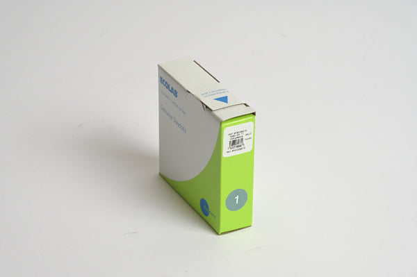1000CT-PACK OF LABEL GRAY NUMBER ONE 3/4 IN