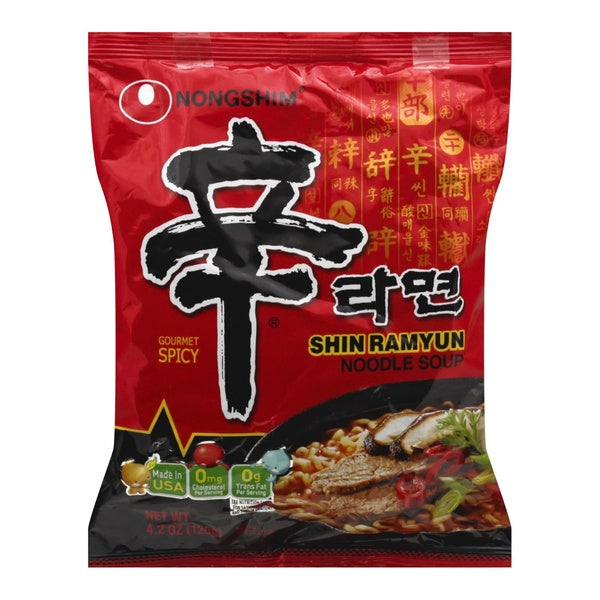 10-PACK OF Noodle Ramen Instant Shin Nong Shim 4.2 oz