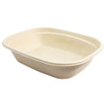 400-PACK OF CONTAINER TAKEOUT World Centric Compostable 30 oz Fiber To-Go Boxes 8.7 x 6.7" | 400 count