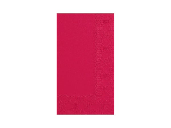 8-PACK OF NAPKIN DINNER 15X17 2PLY RED