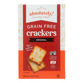 12-PACK OF SNACK CRACKER GRAIN FREE GLUTEN FREE
