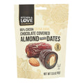 8-PACK OF NUT ALMOND CHOCOALTE COVERED ALMOND AND DATES
