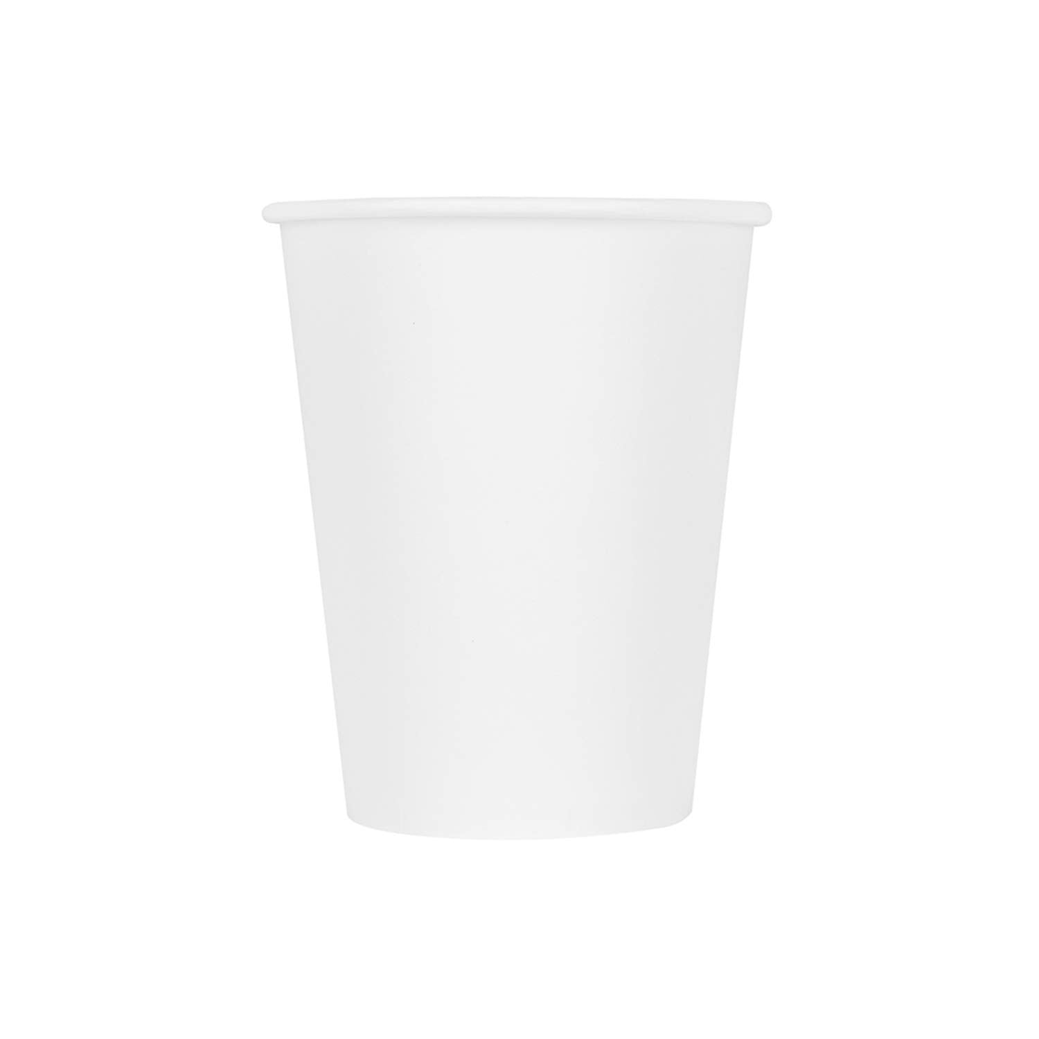 1000-PACK OF Cup Hot 12oz Eco-Friendly Paper Hot Cups (90mm), White - 1,000 pcs