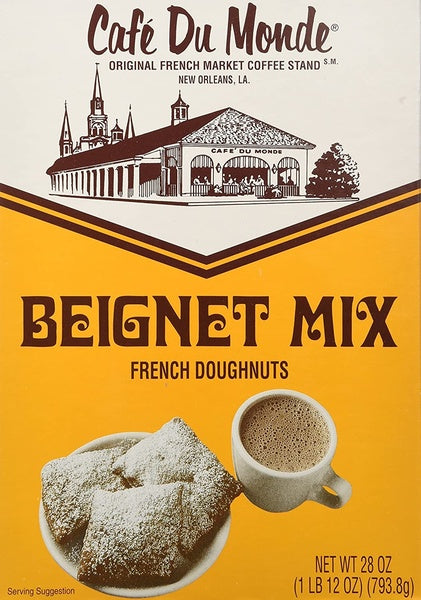 12-PACK OF Mix Pastry Beignet Cafe Du Mond 28 oz