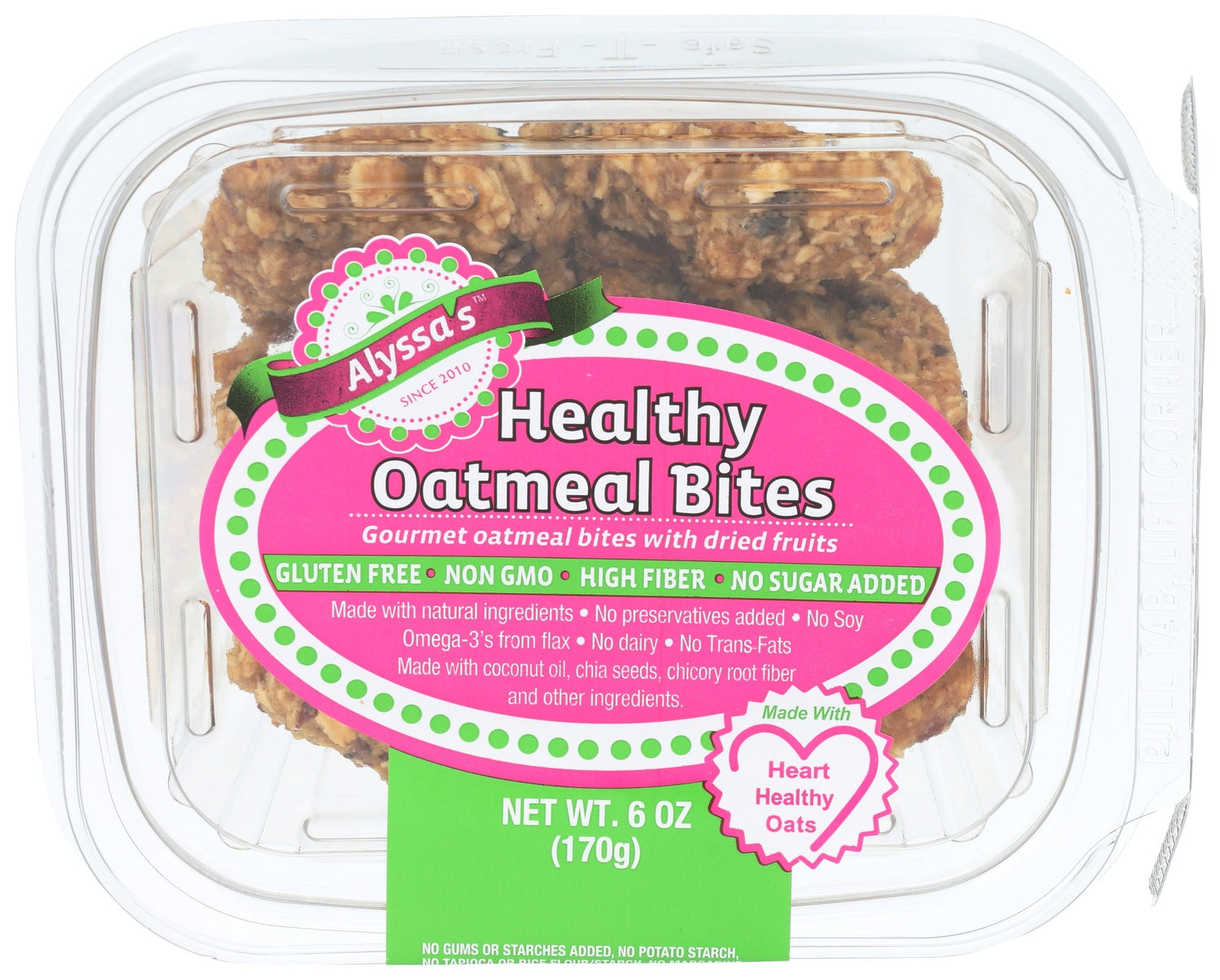 20-PACK OF COOKIE CRUNCHY HEALTHY OATMEAL BITES