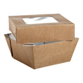 10-PACK OF BOX BROWN KRFT 2 PC W/LID 7 OZ