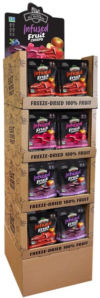 64-PACK OF Snack Dried Fruit Variety Shipper, Brothers International