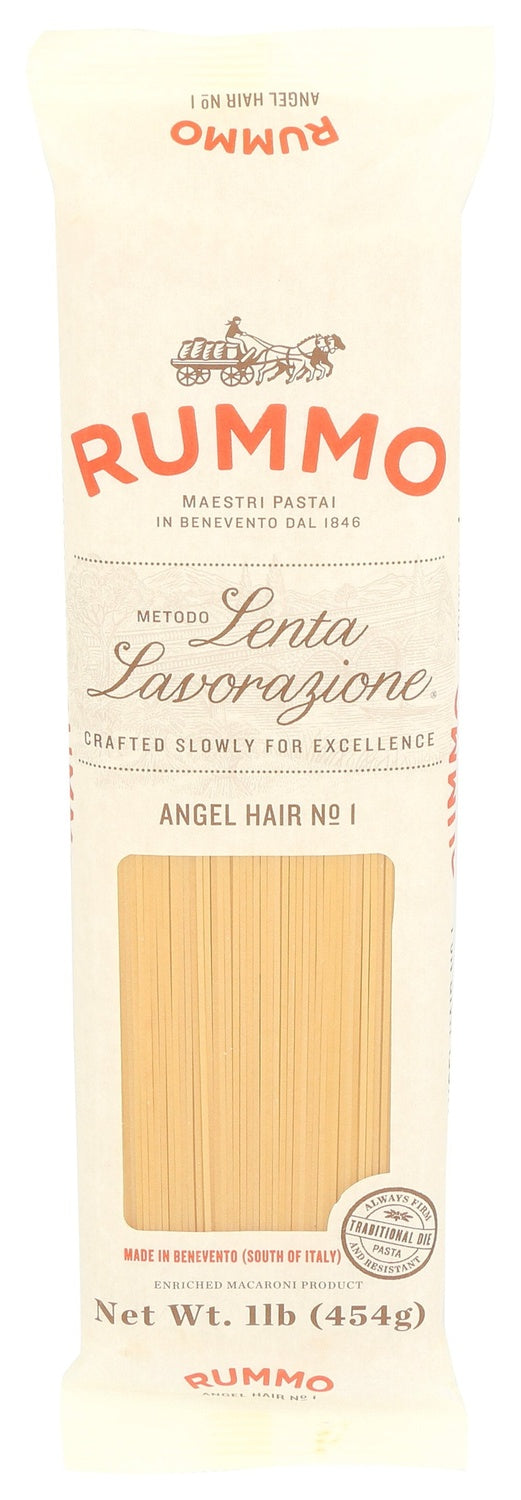 20-PACK OF PASTA ANGEL HAIR, CRAFTED SLOWLY FOR EXCELLENCE