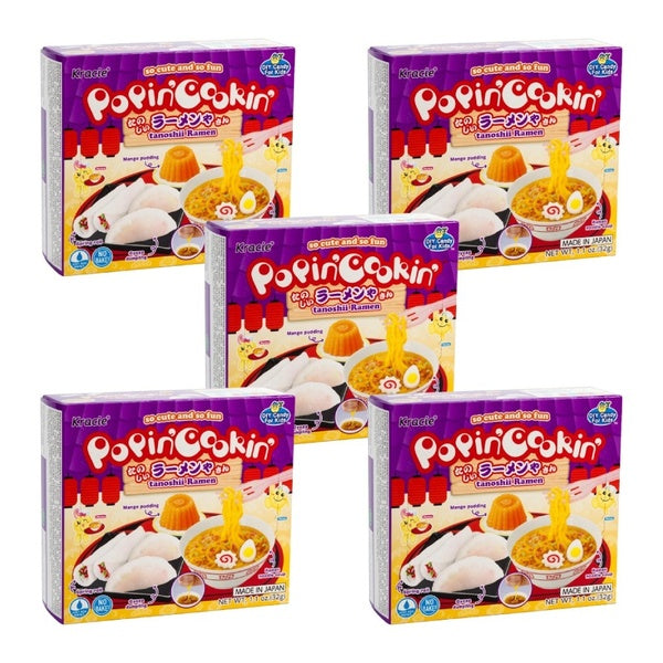 5-PACK OF Candy Box Ramen Kit Kracie 1.1 oz