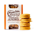 8-PACK OF Cookies Alfajores, Festive Pumpkin Spice (8pk), Wood Table Baking (Seasonal, ships August thru January)