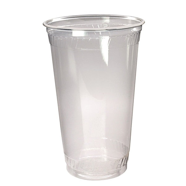600-PACK OF Cup Pet Fabri-Kal Kal-Clear 24 oz PET Cold Drink Cups - Crystal Clear, 25 Cups per Sleeve, 24 Sleeves per Carton