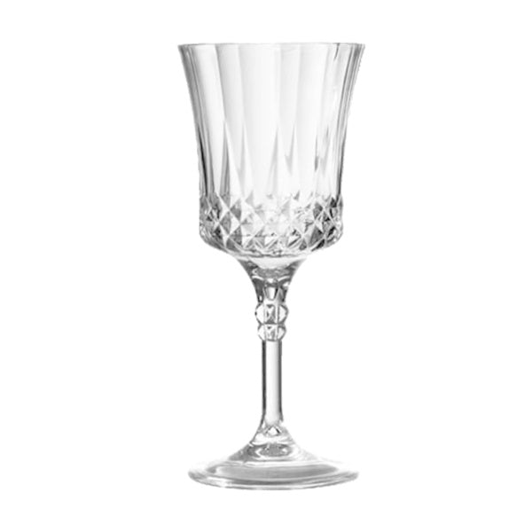 12-PACK OF Glass Goblet 11 oz Crystal Plastic