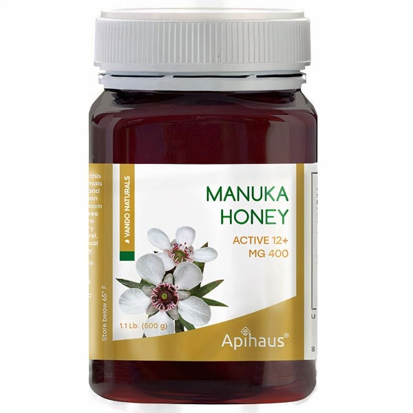 6-PACK OF Honey Manuka MGO 400 Active 12+ 1.1 LB, Vando Naturals