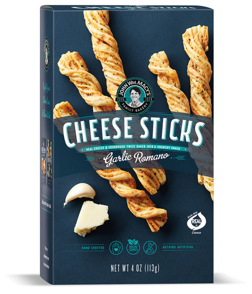 6-PACK OF CRACKER CHS STX GARLIC ROMANO