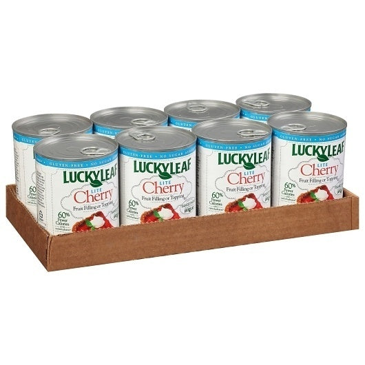 8-PACK OF Pie Filling No Sugar Added Cherry Lucky Leaf, 8 - 20 Oz