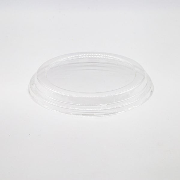 6-PACK OF Lid Container Clear Lid Fits 6.1x1.8 Wooden Round Tray WBR-01