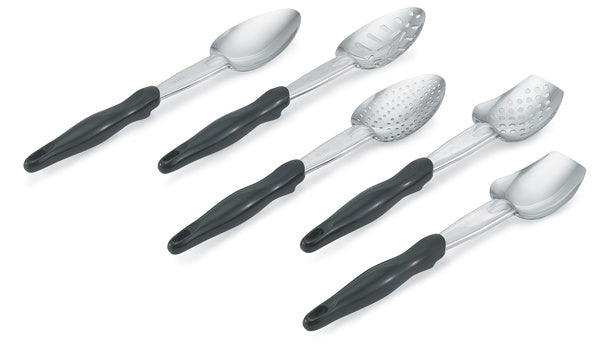 13.81N-PACK OF SPOON SLOTTED S-S W/ERGO HNDL