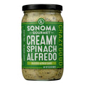 6-PACK OF Sauce Alfredo Creamy Spinach Sonoma Gourmet 15.5 oz