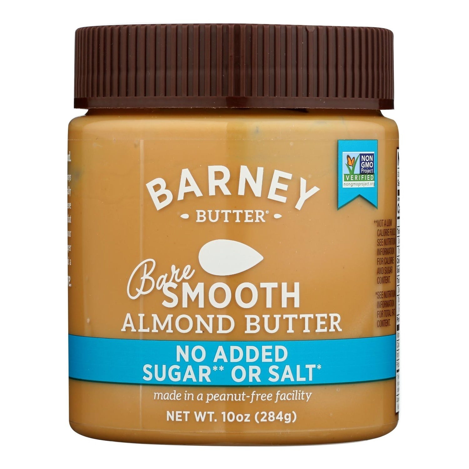 6-PACK OF ALMOND BUTTER BARE SMOOTH
