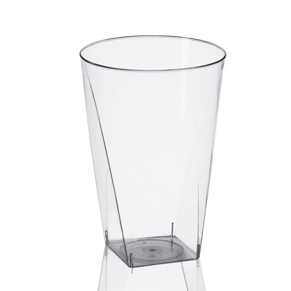 25-PACK OF Cup Disposable 10 oz Square Bottom