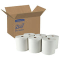 6-PACK OF Scott Essential High Capacity Hard Roll Paper Towels - 8 in. x 1000 ft. - 1.5 in. Core - White - 6 Rolls per Carton