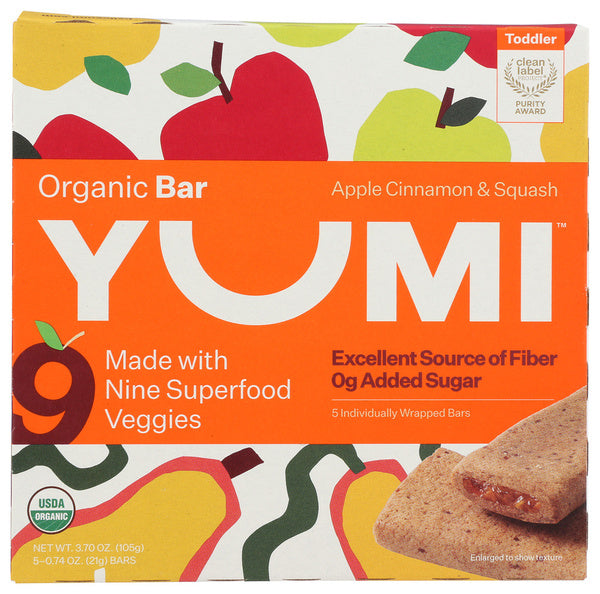 6-PACK OF Snack Bar Yumi 3.7 oz